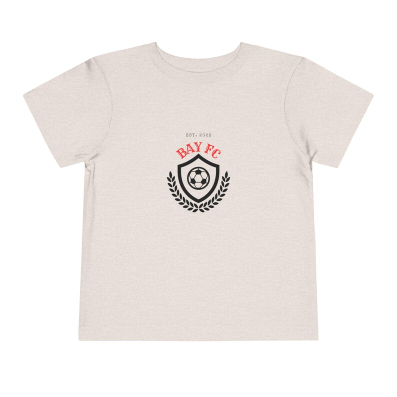 T-shirt de soccer à manches courtes Bay FC pour tout-petits image 2