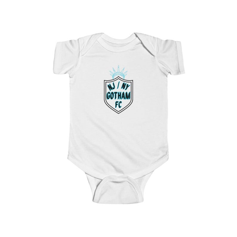 NJ/NY Gotham FC Frauen-Fußball-Jersey-Bodysuit für Kleinkinder Bild 1