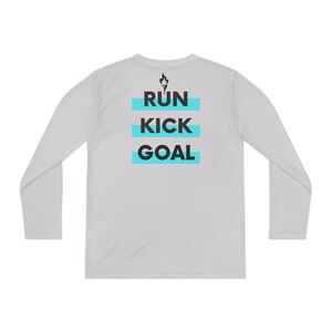 NJ/NY Gotham FC Women's Soccer Youth Long Sleeve Competitor Tee image 6