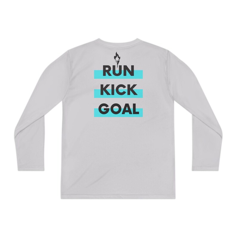 NJ/NY Gotham FC Women's Soccer Youth Long Sleeve Competitor Tee image 6