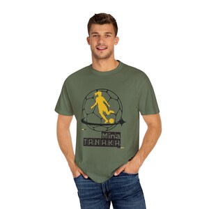 Mina Tanaka Utah Royals FC Women's Soccer Unisex Garment-Dyed T-shirt image 10