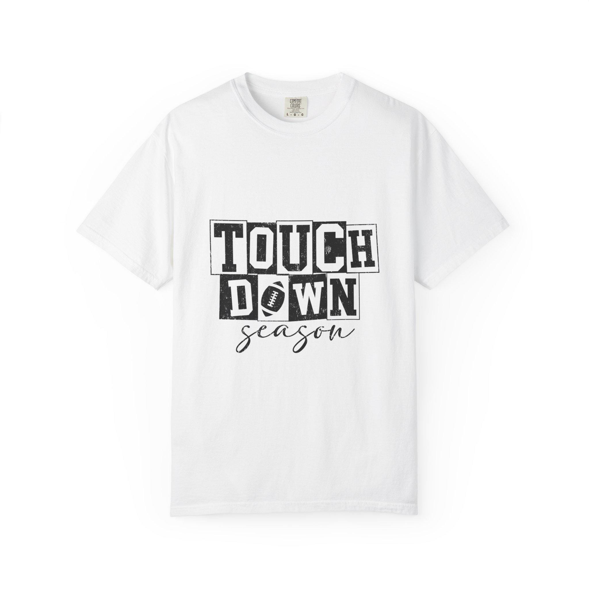 Touchdown Football Collar Shirt - Etsy