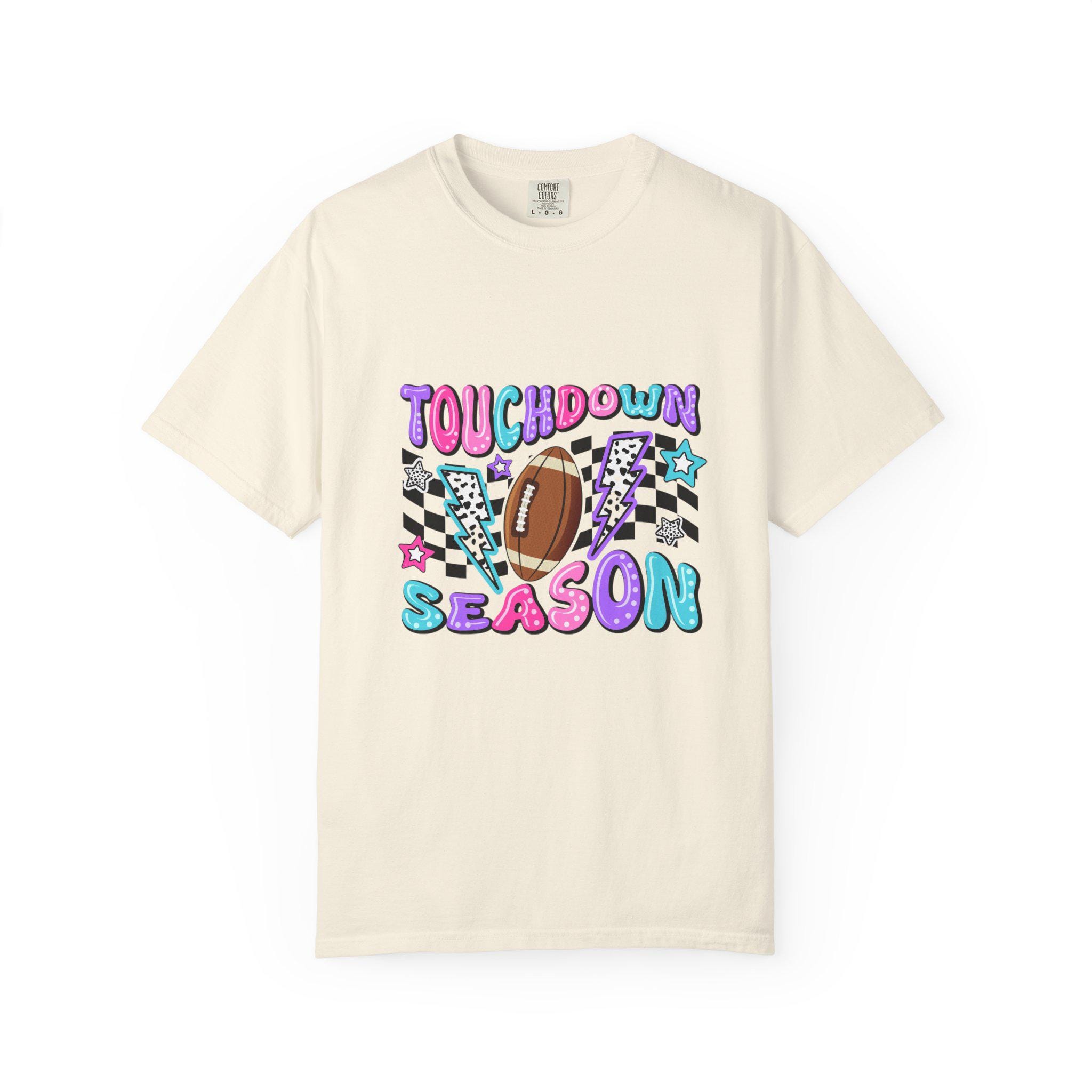Touchdown Football Collar Shirt - Etsy