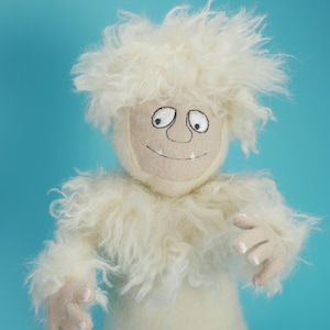 Yeti Art Doll ITH Embroidery Design Pattern (6x10 Hoop) (Digital Download)