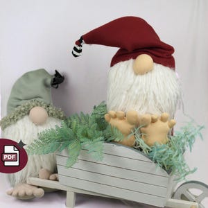 Big Foot Wichtel Schnittmuster, Stoffwichtel Nähanleitung (PDF)