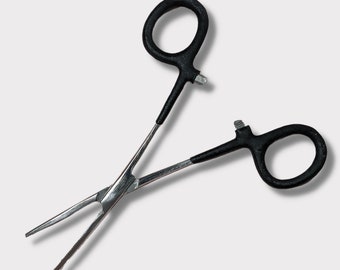 6" Locking Hemostat Forceps tool for turning and stuffing dolls, puppets, plushies and softies