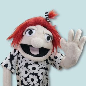Human Hand and Rod Puppet PDF Sewing Pattern with Video Tutorial