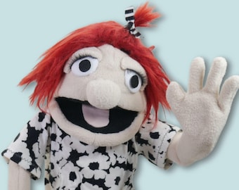 Human Hand and Rod Puppet PDF Sewing Pattern with Video Tutorial