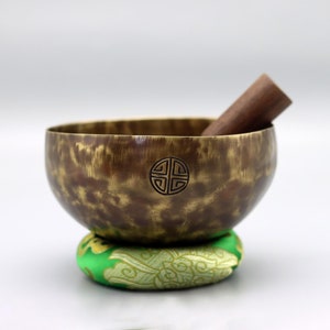 5 Inches Full Moon Singing Bowl From Nepal-Tibetan Singing bowl-Chakra Bowl-Mindfulness-Meditation-Healing Vibrations-Holistic Health