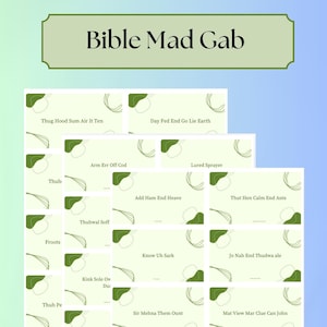 Descarga instantánea de la Biblia Mad Gab