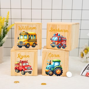 Custom Name Piggy Bank,Easter Gifts,Personalized Coin Bank For Kids,New Baby Boy Gift,Wooden Money Box,Educational Toy,First Birthday Gift