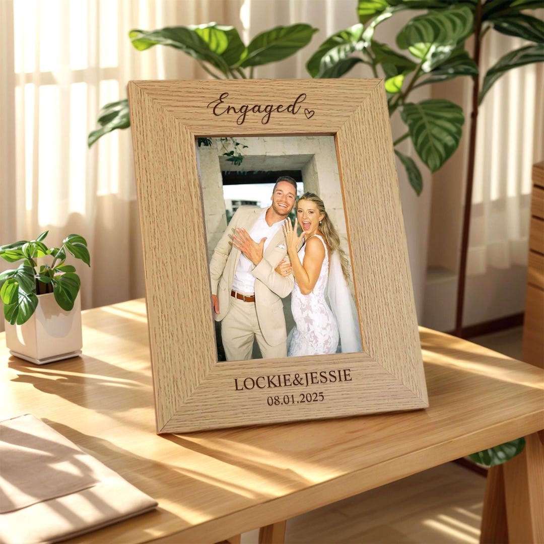 Antique Picture Frames, Personalized Picture Frame, Photo Flip Box