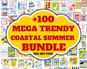 Summer PNG Bundle, Coquette Bow Retro Beach Vibes, Salty Tanned and Tipsy, Tequila Aesthetic, Sandy Boots Cowgirl Summer, Stay Cool Sunshine
