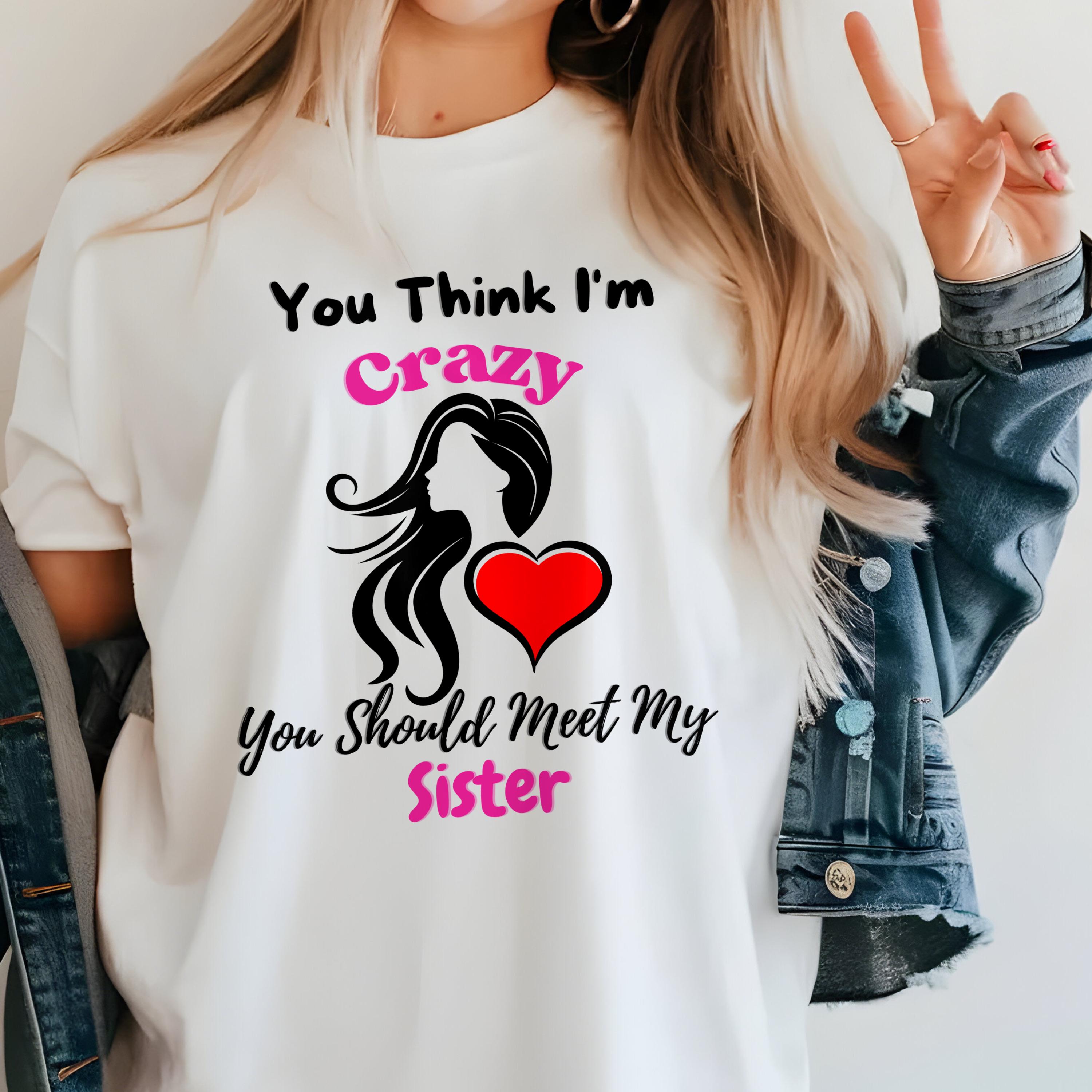 Funny Sister Quote SVG: Sassy Family Reunion Design (Digital Download