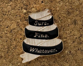Funny Sarcastic Enamel Pin • Introvert Lapel Pin • Hilarious Badge for Jackets, Backpacks & Bags • Anti-Social Humor Gift