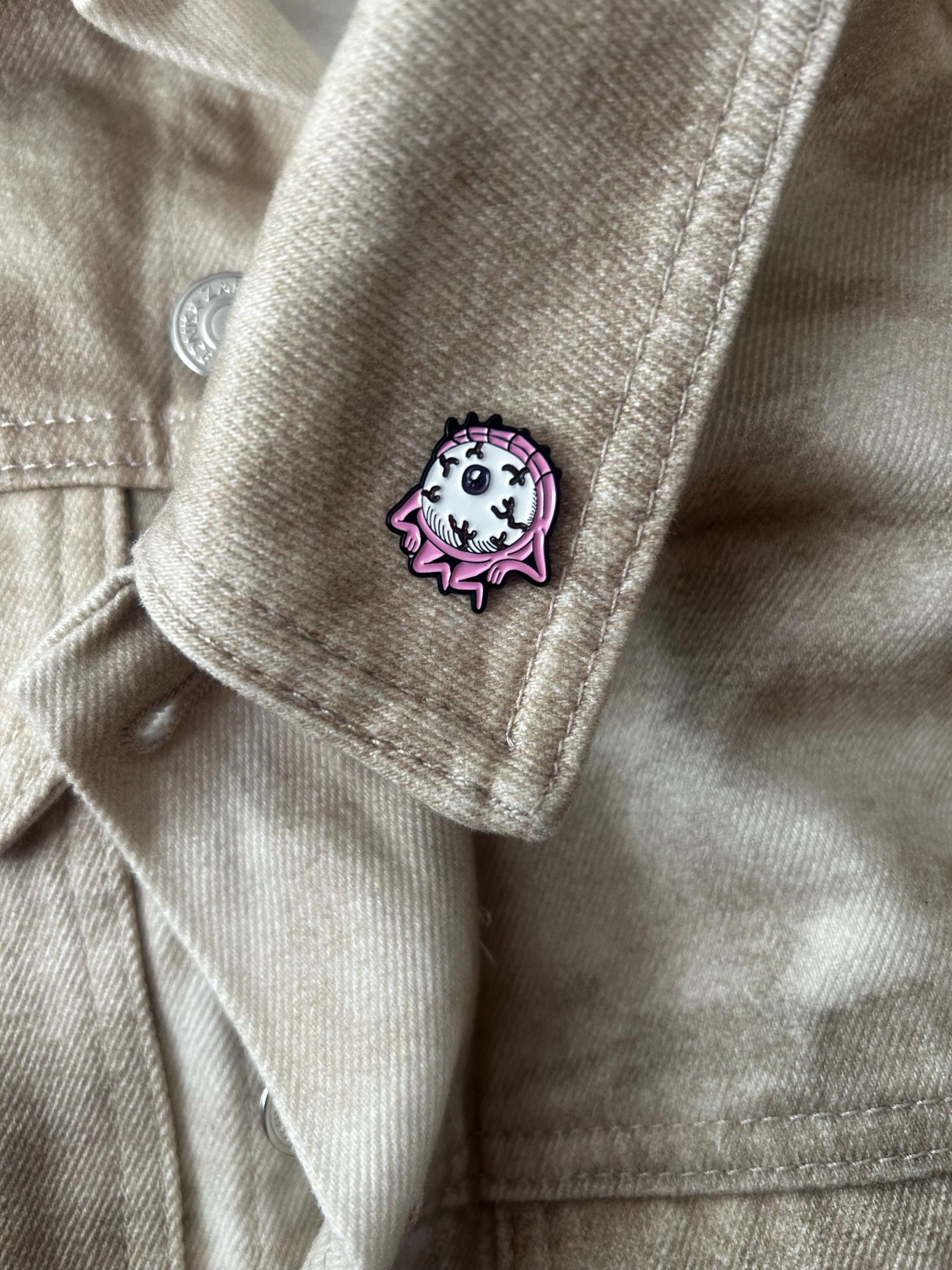 Creepy Eye Enamel Pin | Quirky & Spooky Pin | Weird and Fun Accessory ...