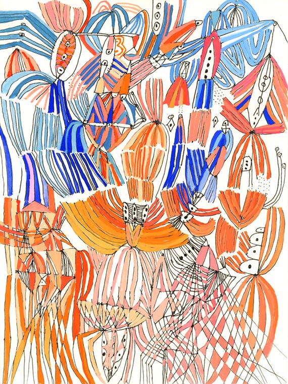 Tiger Lily - large scale print