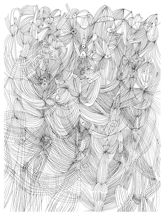 Spring Orchids - large scale print