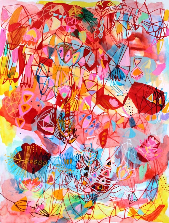 Pink Lotus Print -  Large scale print