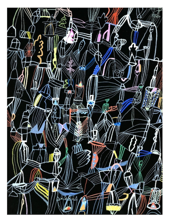Lite-Brite II - Large scale print