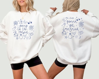 Going To The Chapel Future Mrs Sweatshirt, Custom Bride Hoodie, Engagement Sweatshirts, Getting Married Sweatshirt, Engagement Gifts