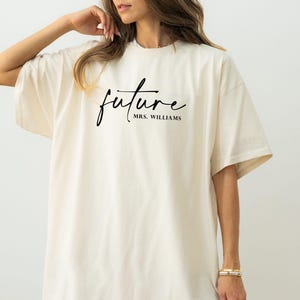 Custom Future Mrs Shirt, Future Mrs Gifts, Fiancee Gifts, Engagement Shirt, Just Engaged Gifts, New Bride Shirt, New Bride Gift, Bride Shirt