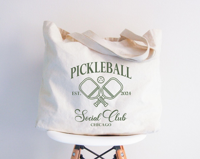 Team Bride Pickleball Tote Bag: Bachelorette Bridal Shower Gift