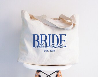 Bride Canvas Tote Bag: Future Mrs. Engagement Gift
