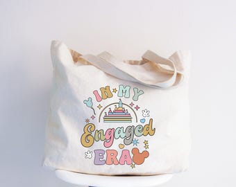 Disney Engaged Era Tote Bag, Minnie Bride Gift