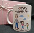 Grandpa's Grandma's Nonna Nonno Dad's Mom's Uncle's Aunt's Gang Mug Personalized