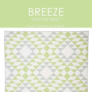 Breeze Quilt Pattern - Paper