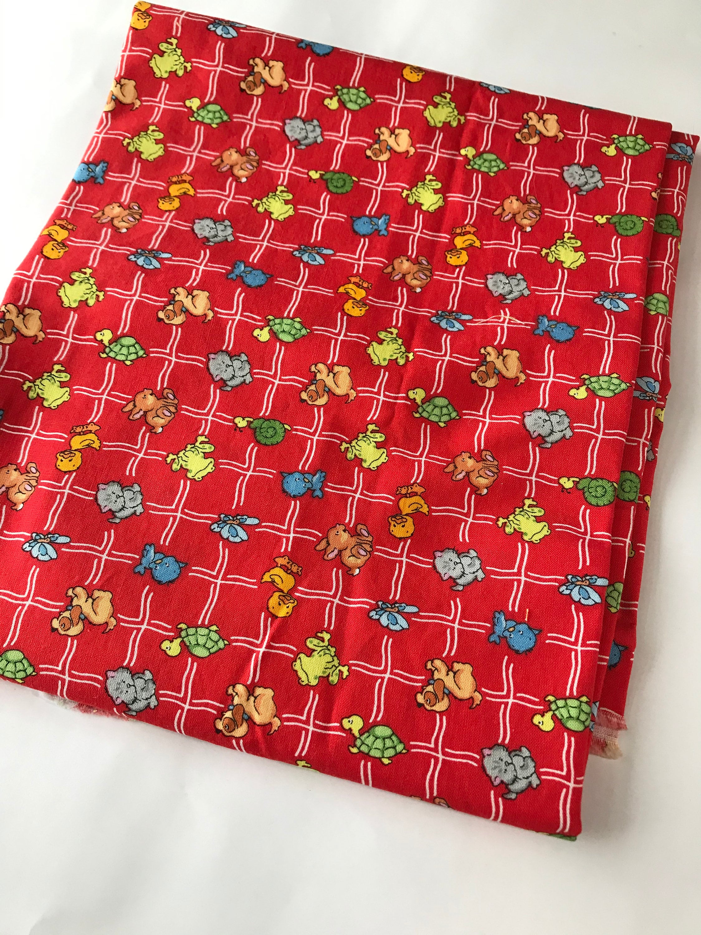 Cute Critter Fabric From puppy Love by Linda Hohag for Chanteclaire ...