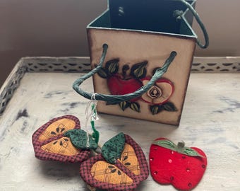Vintage APPLE Teacher Gift lot