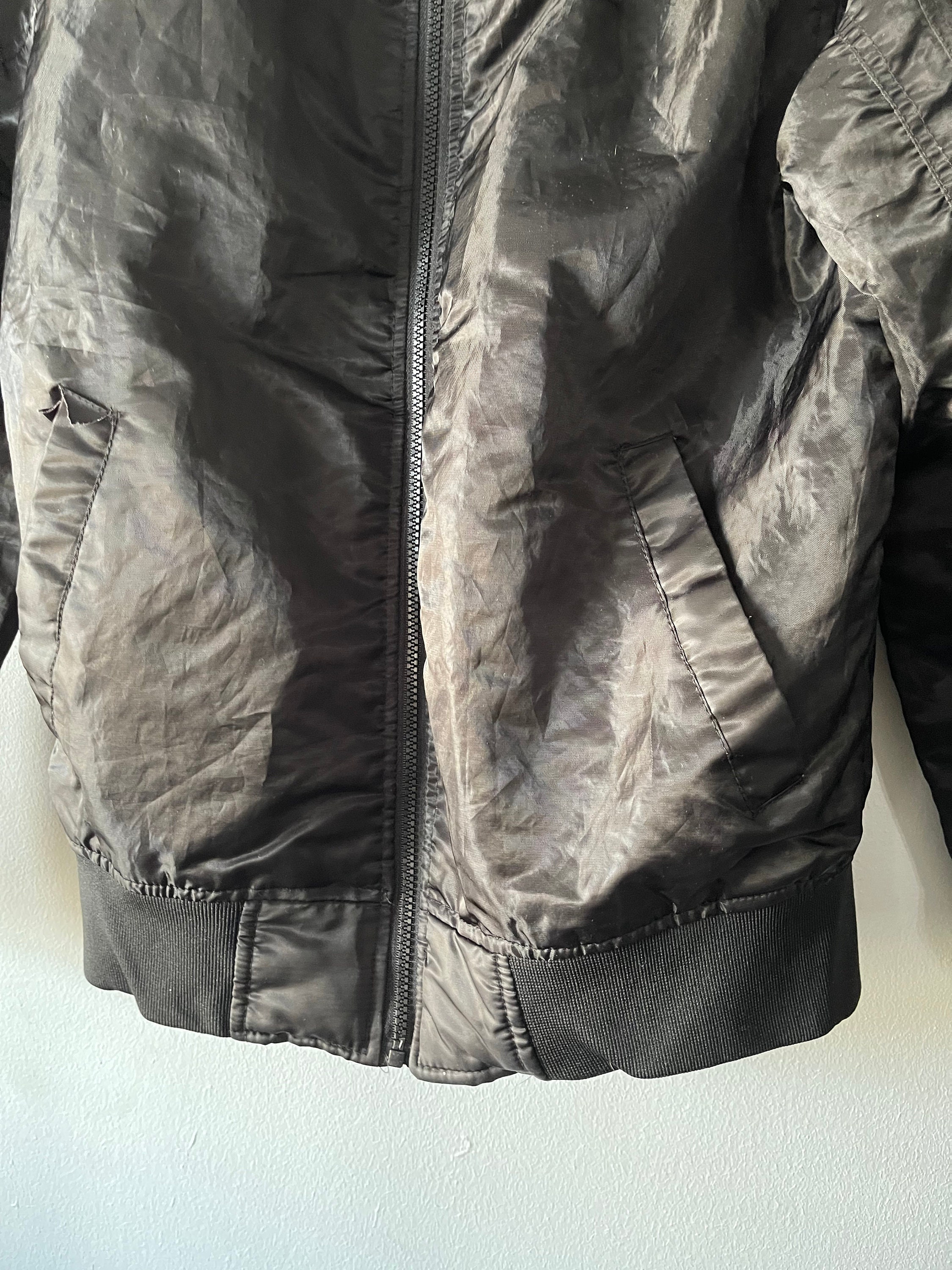 MENS Vintage 90s SOUTHPOLE Black Basic JACKET Medium - Etsy