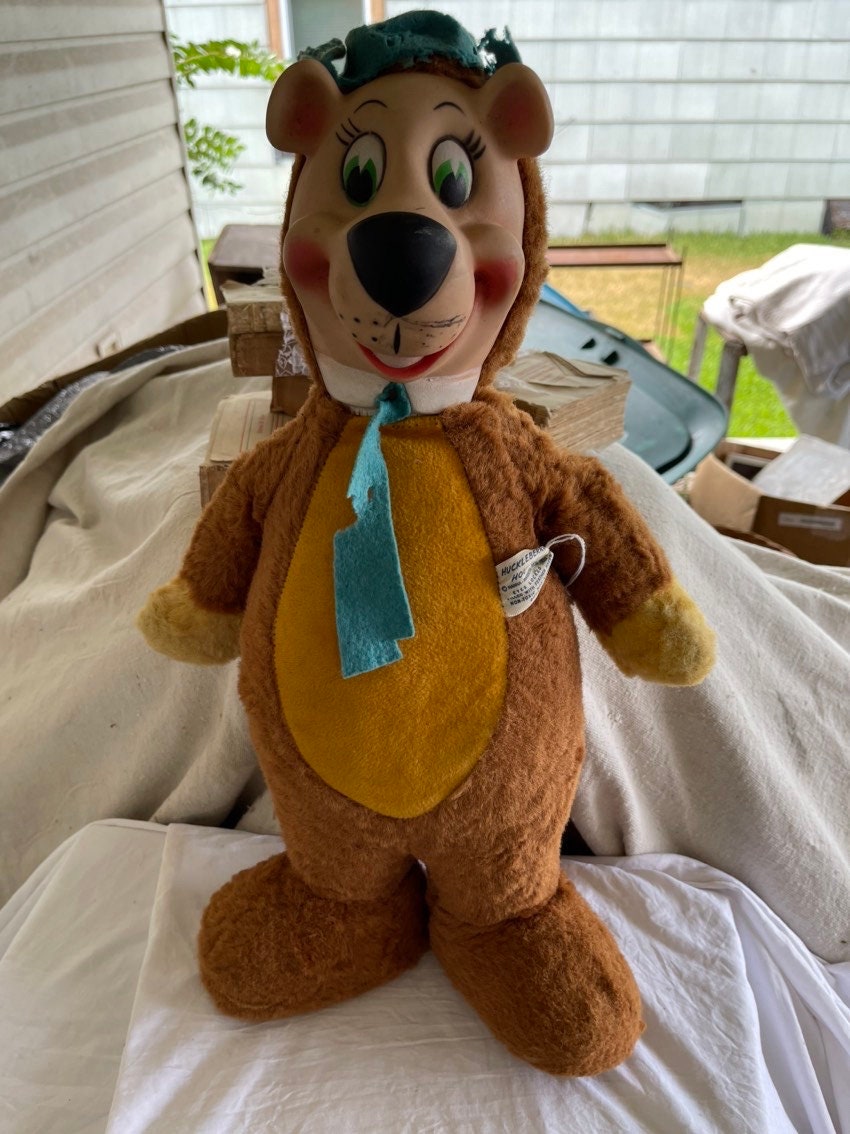 Vintage YOGI BEAR Stuffed KNICKERBOCKER Animal Toy - Etsy