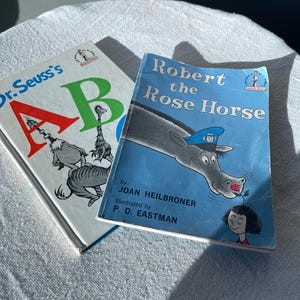 Vintage Lot von zwei KINDERBÜCHERN Dr. Seuss