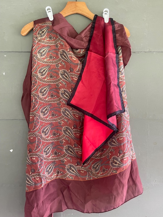 Vintage SILK Scarf lot ANNE KLEIN and Dumont