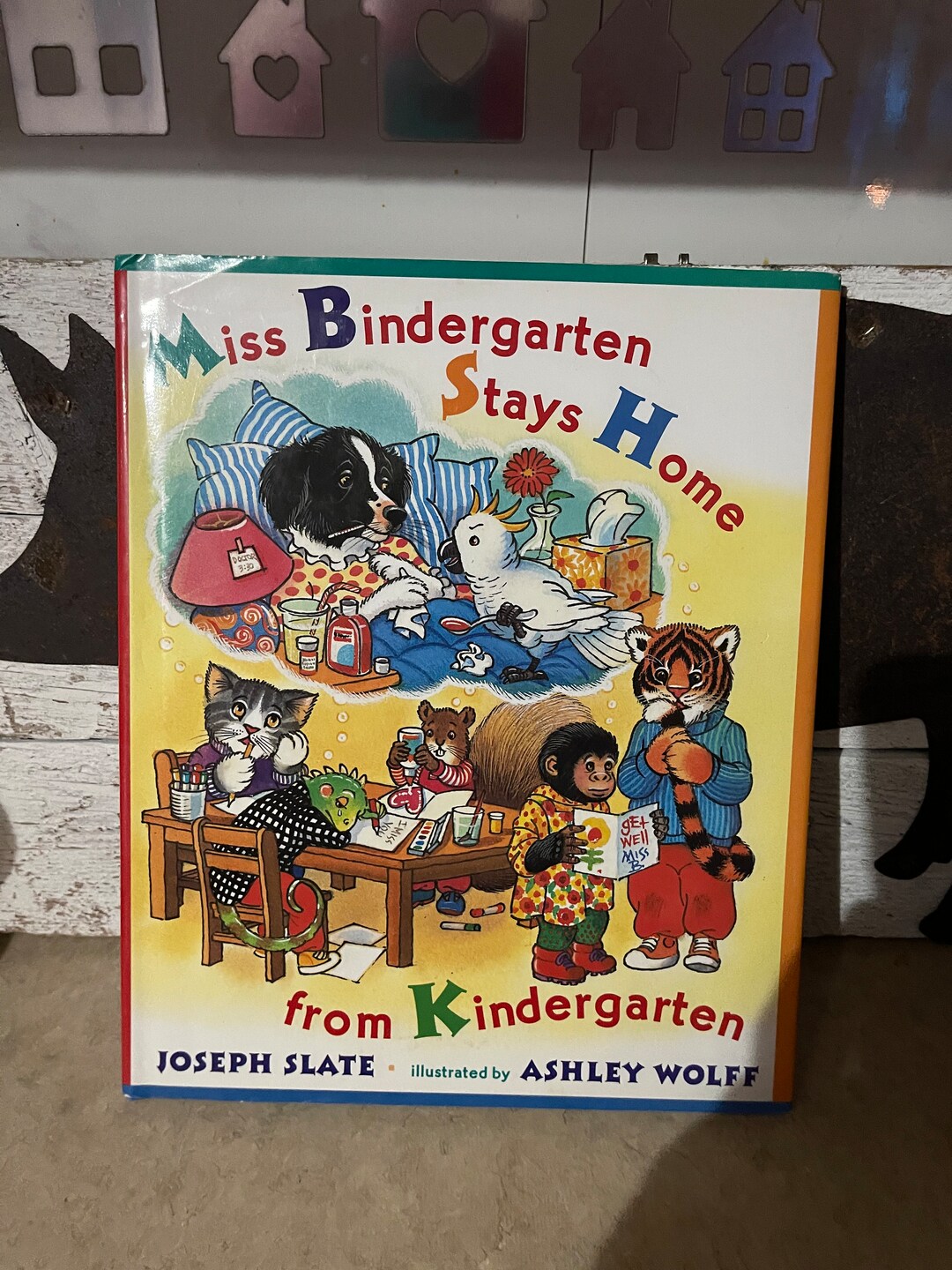 Vintage CHILDREN Book Miss BINDERGARTEN Stays Home - Etsy