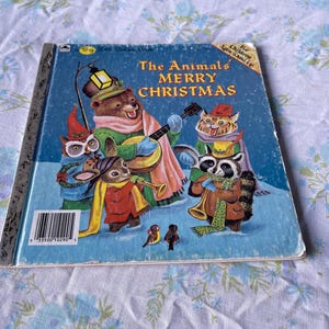 Vintage CHILDRENS Book The Animal’s MERRY CHRISTMAS