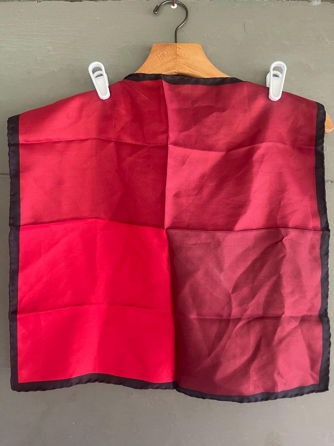 Vintage SILK Scarf lot ANNE KLEIN and Dumont, foto 4 di 5