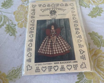 Vintage PATTERN for Primitive TREETOP ANGEL Doll