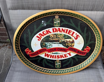 Vintage reklam JACK DANIELS metallbricka