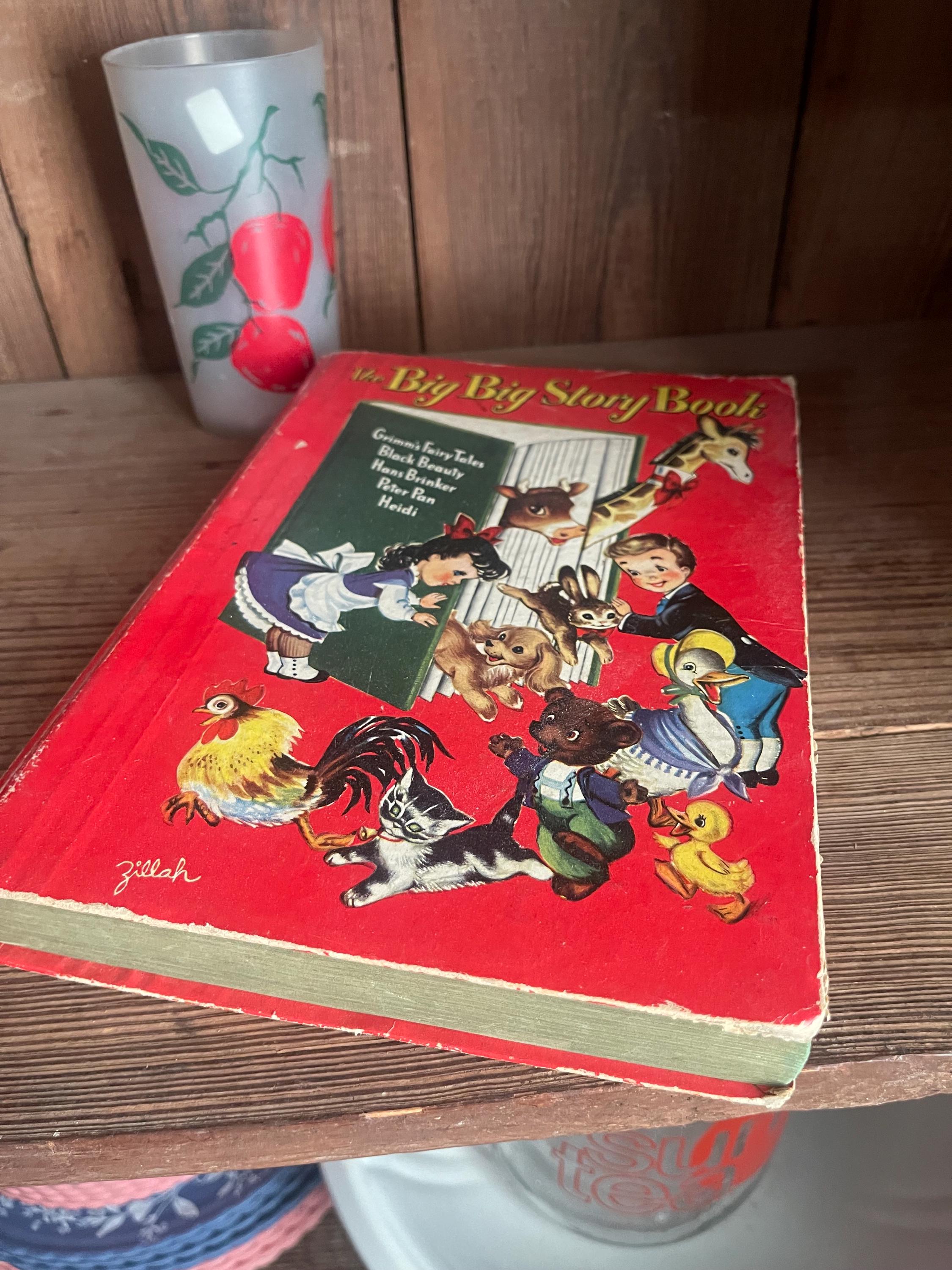 Vintage CHILDREN'S Book the BIG Big STORY Book - Etsy