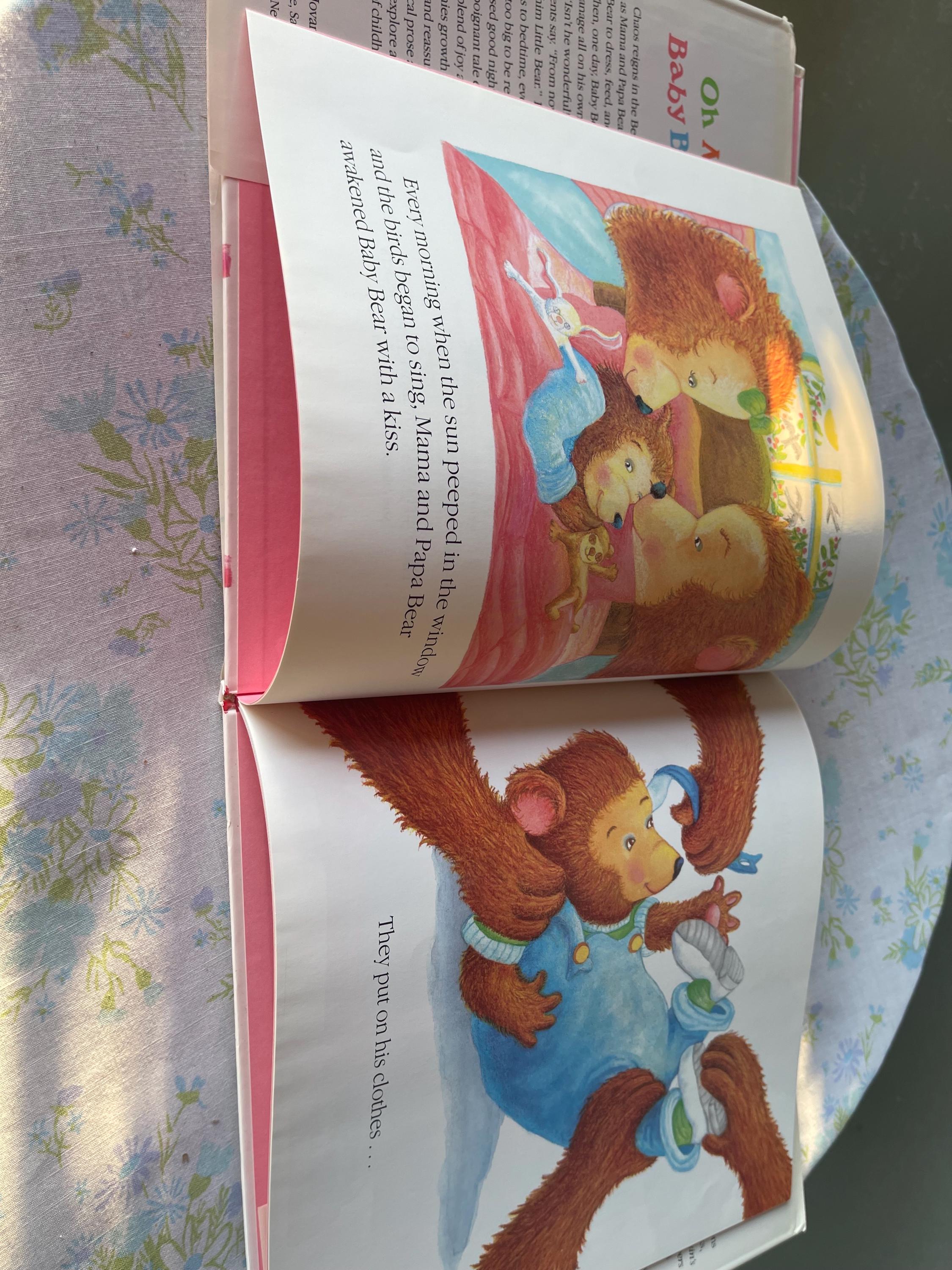 愛らしいヴィンテージの子供向けの本「Oh My BABY BEAR!」子供向け