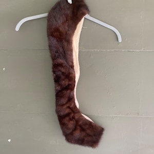 Vintage MINK FUR Collar Accessory Piece