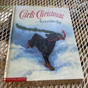 Vintage CHRISTMAS Kid BOOK Carl’s CHRISTMAS