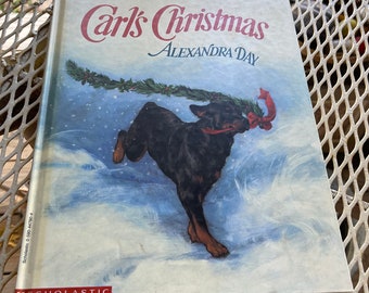 Vintage CHRISTMAS Kid BOOK Carl’s CHRISTMAS