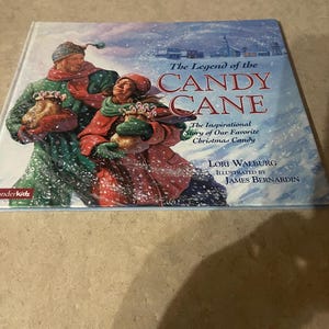 Vintage CHILDREN’S Book Legend of the CANDY CANE