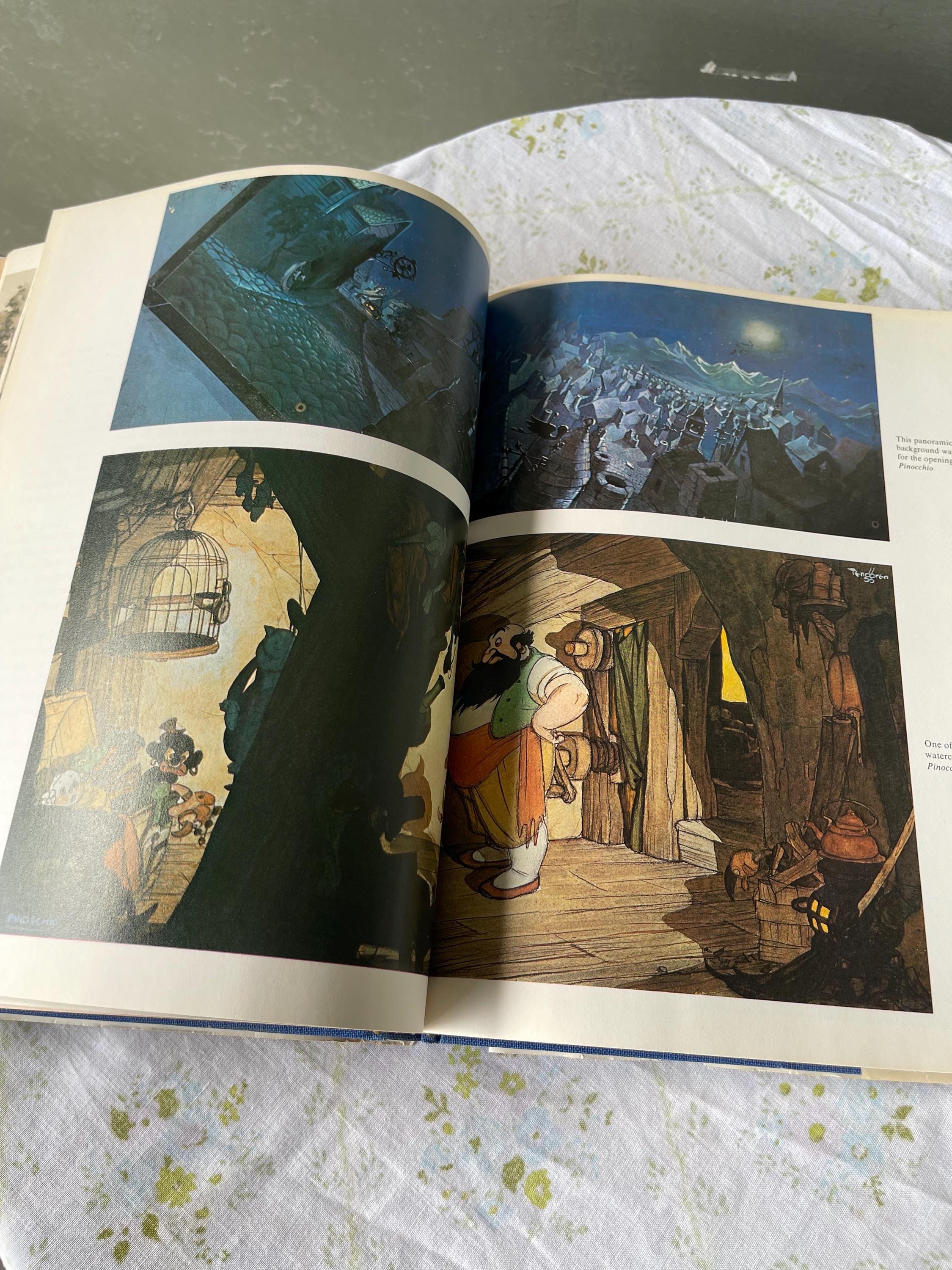 Vintage the ART of WALT DISNEY Book - Etsy