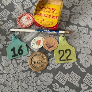 HUGE Lot of DAIRY COW Advertising Items